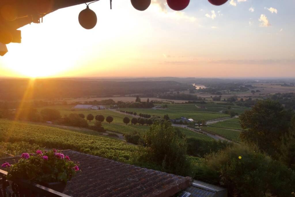 Apartmán Vue Panoramique Sur Le Vignoble Sancerre Exteriér fotografie